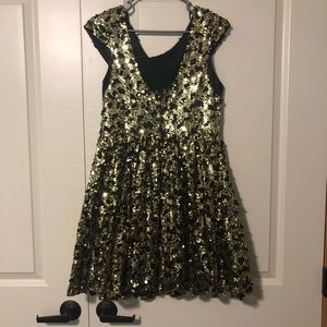 Sparkly semi formal dress